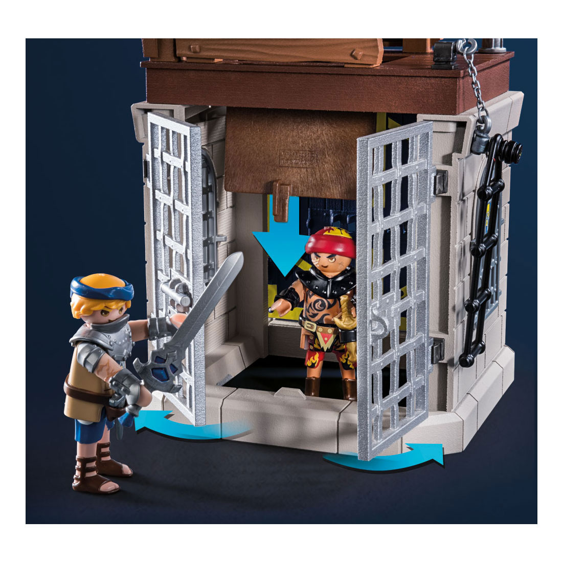 Playmobil Novelmore vs. Burnham Raiders - Toernooi arena - 71298