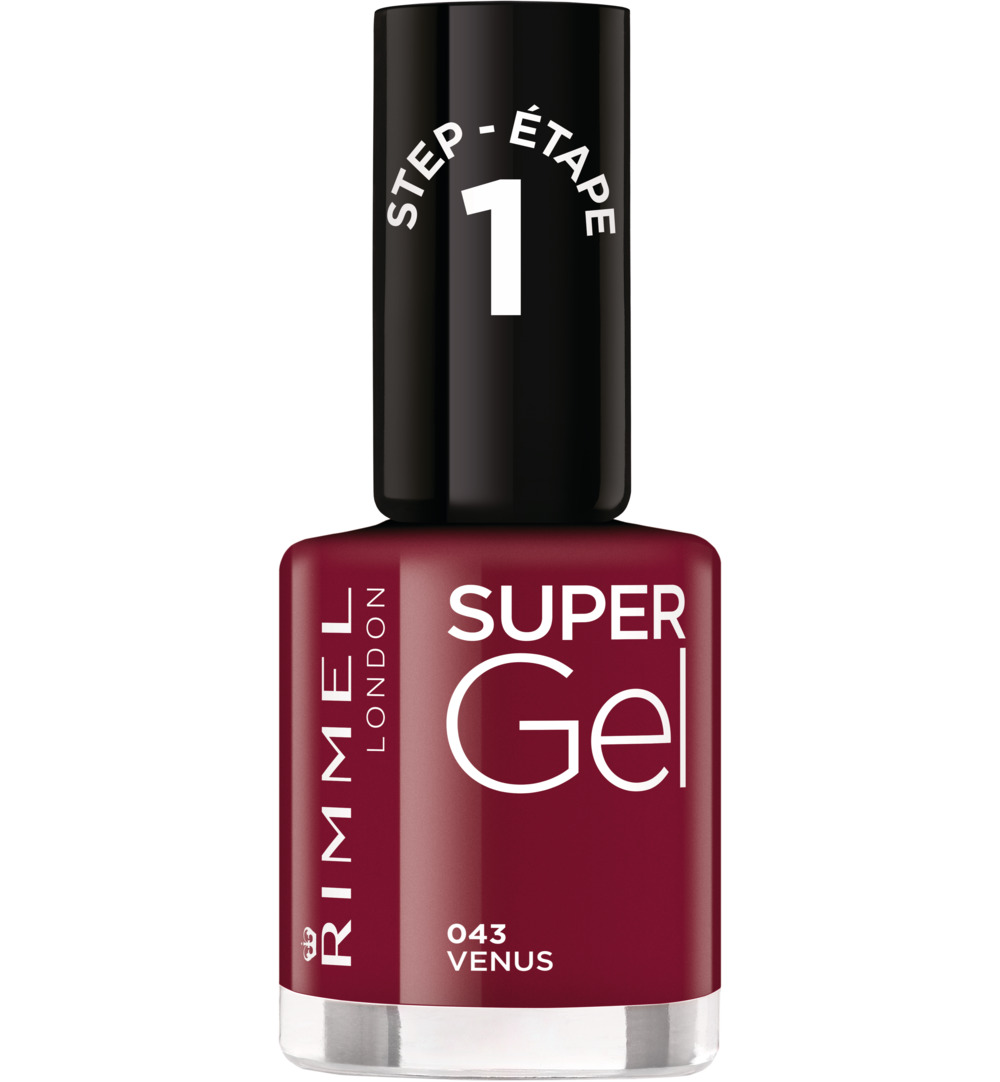 Rimmel London Super Gel nagellak : 043 – Venus (1 stuk)