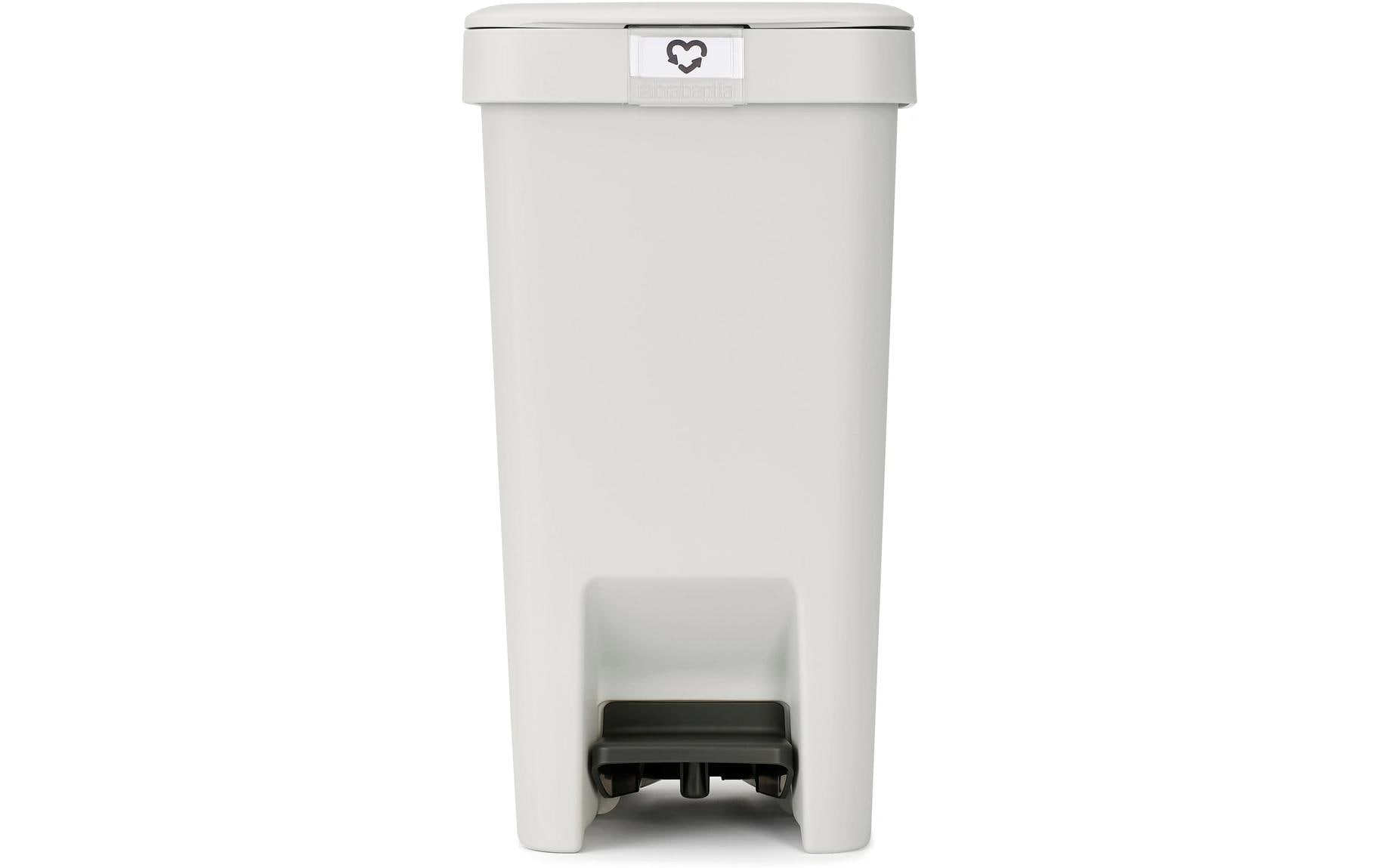 Recyclingbehälter StepUp 10 l, HellgrauTreteimer für Recyclingmaterialien