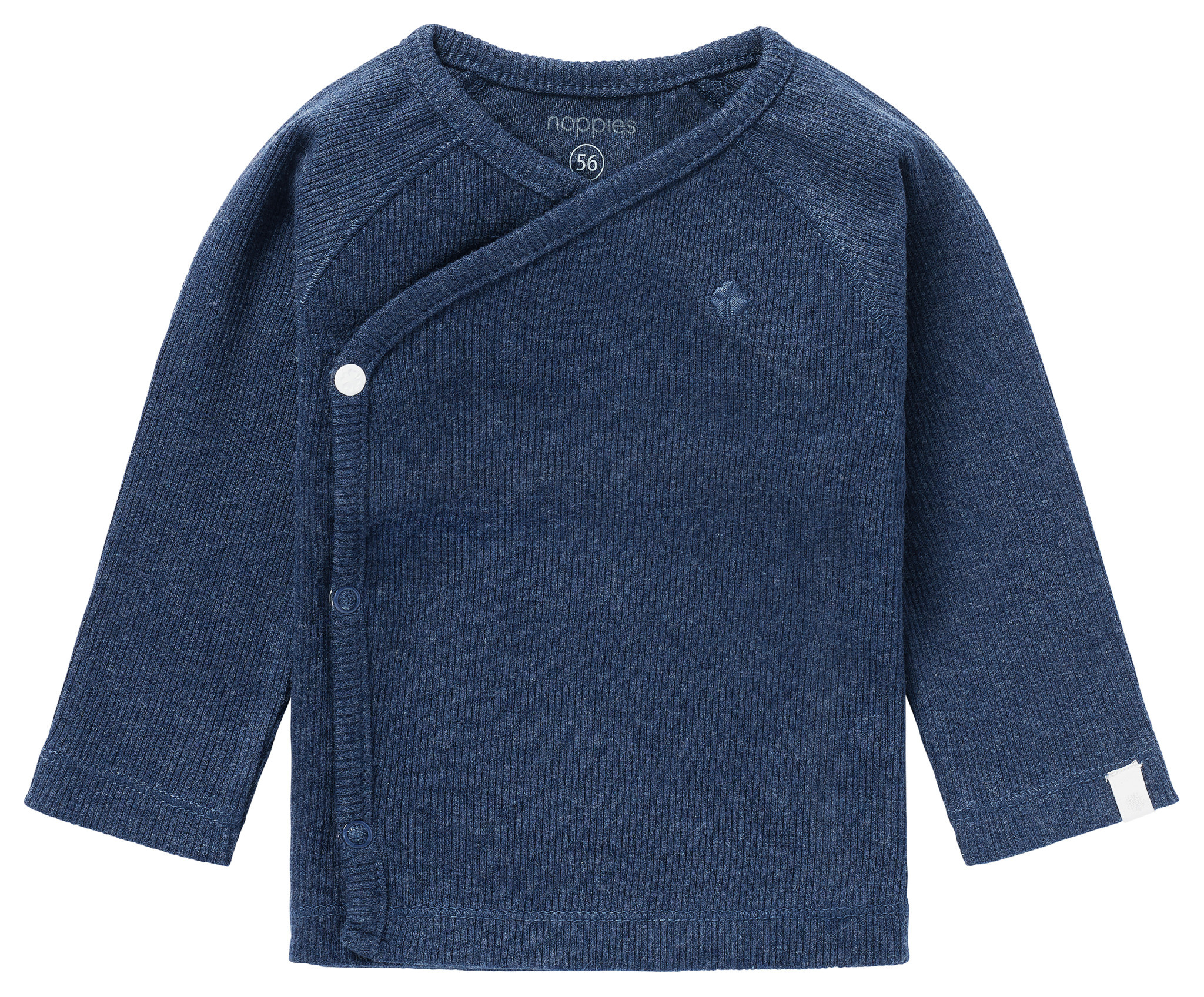 Noppies Noppies overslagshirt rib Nanyuki navy mel