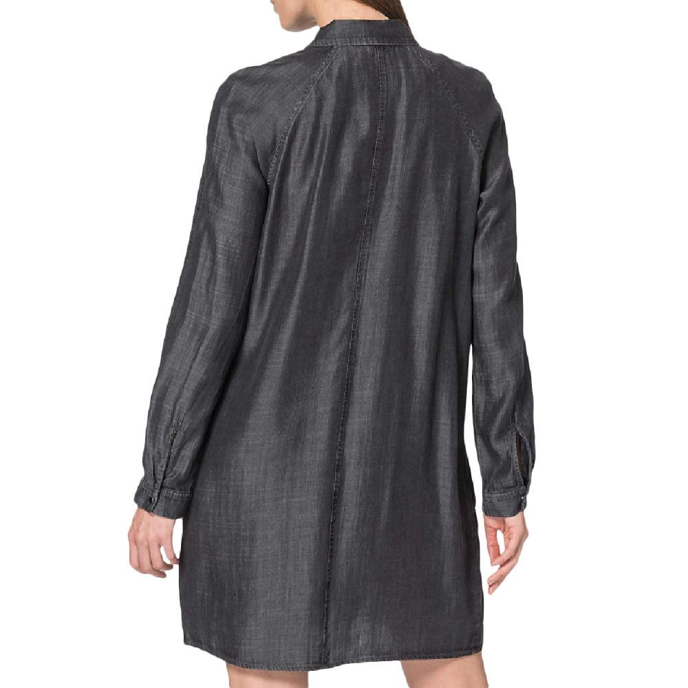 Superdry Robe chemise Noir Femme Superdry Tencel