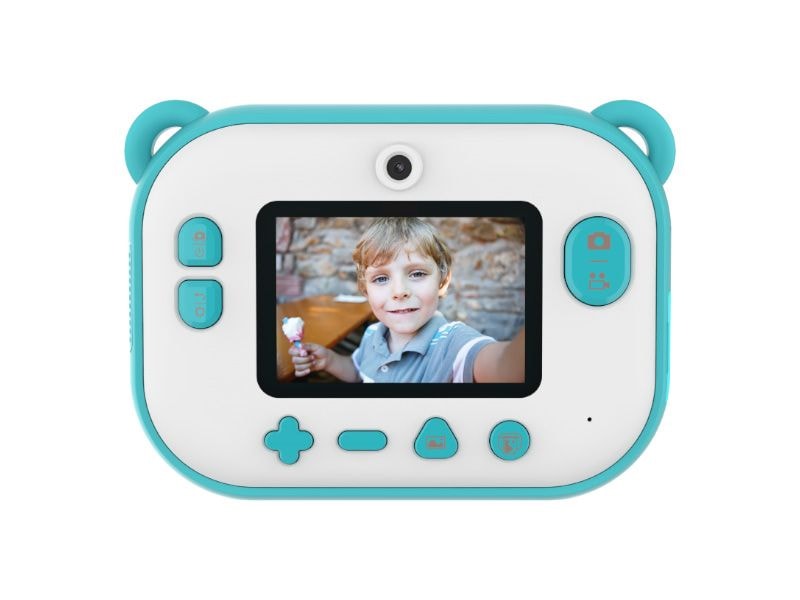 myFirst Kinderkamera Camera Insta 2 Blau Sofortbildkamera für Kinder