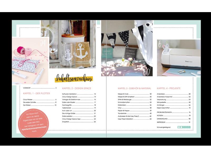 Literatur diverse Handbuch Cricut Maker 81 Seiten Anleitung Cricut Maker