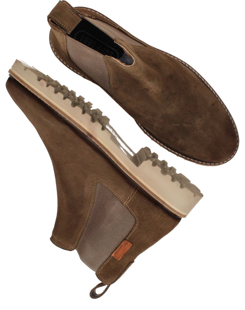 LOFF 1881 Chelseaboots Bruin Heren