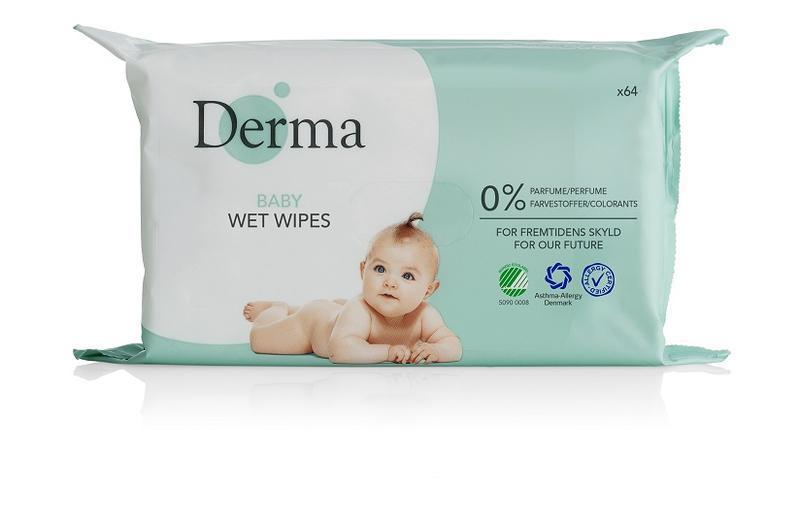 Derma Eco Babydoekjes 64 Stuks