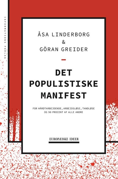Det Populistiske Manifest - Åsa Linderborg - Bog