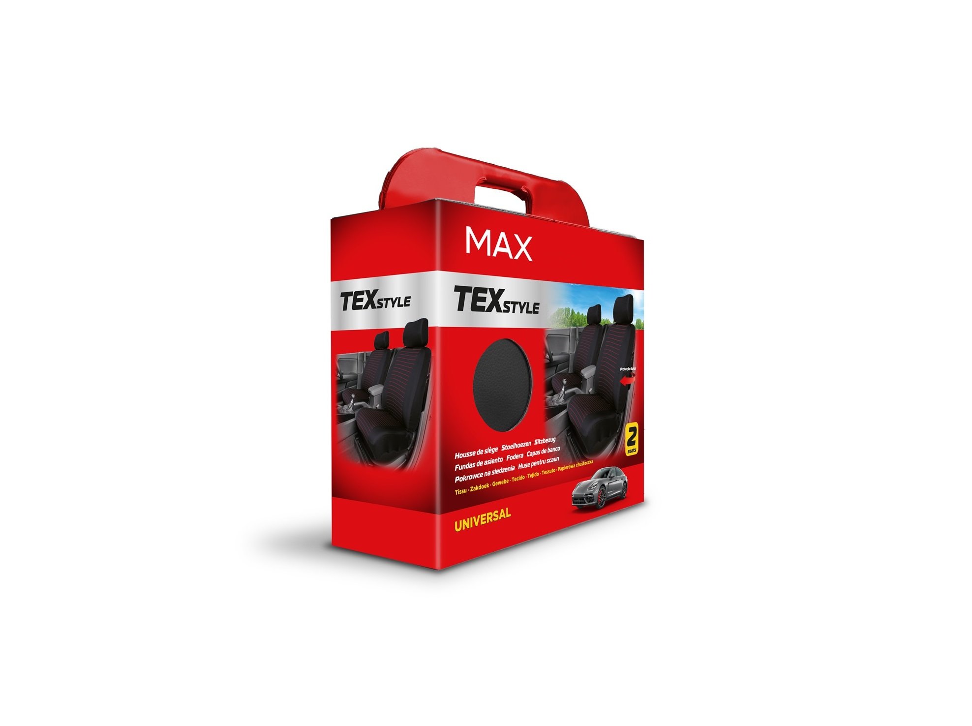 CAPAS PROTETORAS MAX TEXSTYLE TECIDO PACK PARA 2 CAPAS