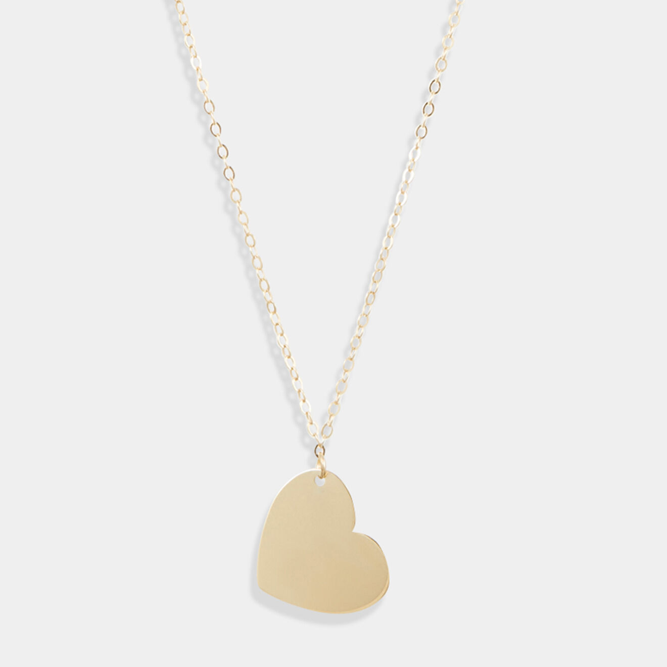 Instant d'Or Collier Grand cur or jaune
