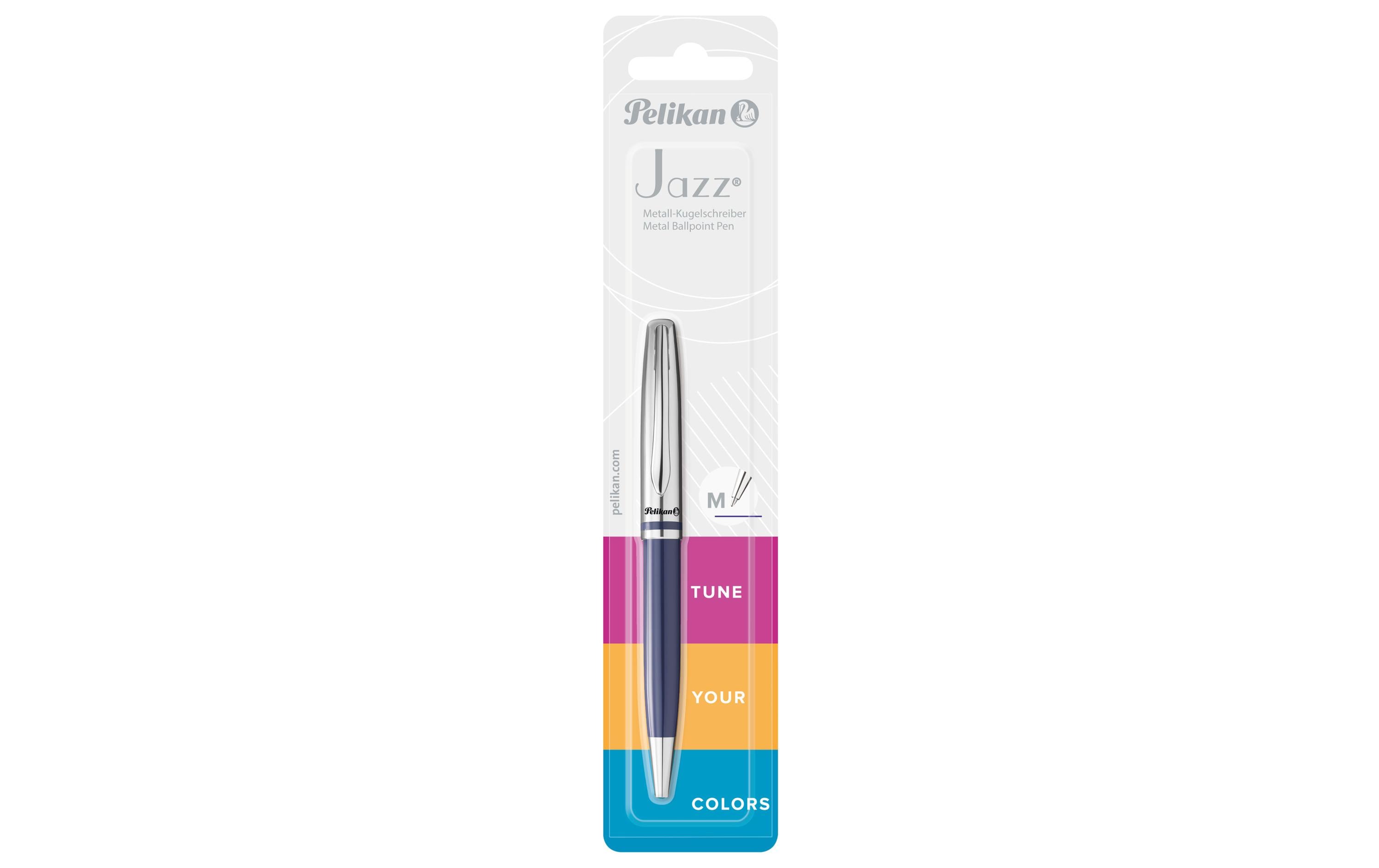 Kugelschreiber Jazz Classic Medium (M), Blau/SilberKuli aus Metall