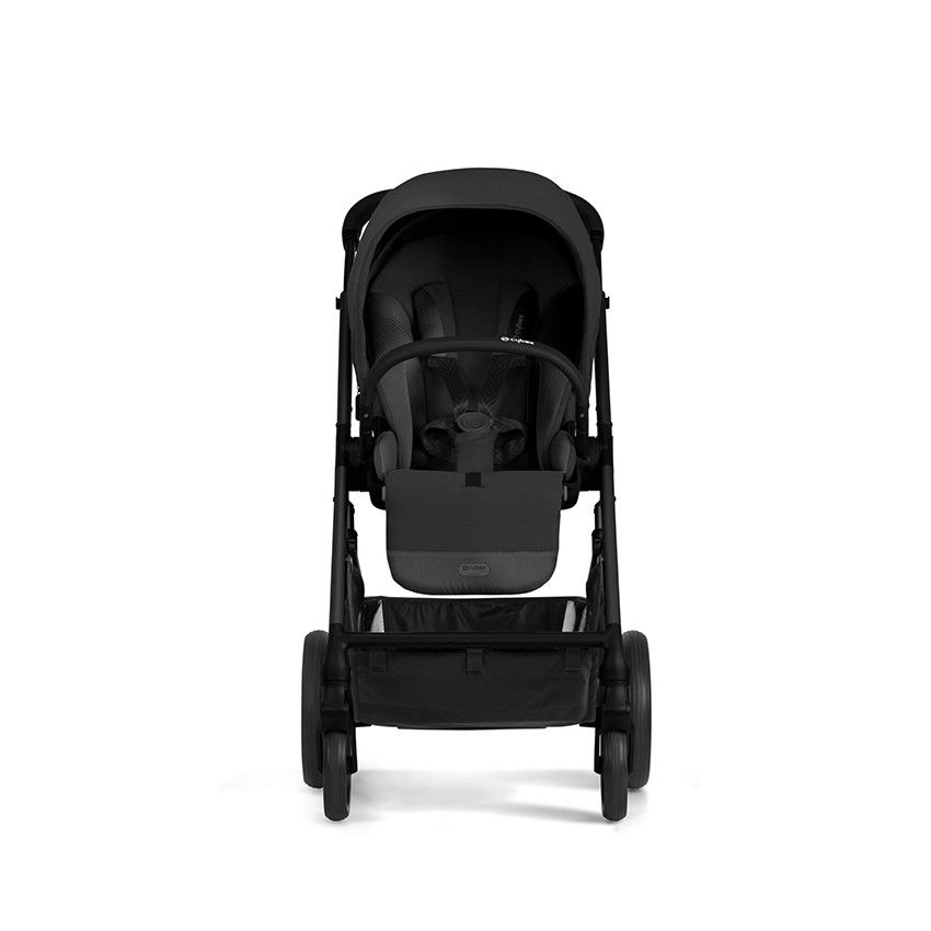 Poussette Balios S Lux 2023 - Châssis Noir / Siège Moon Black - Ecru