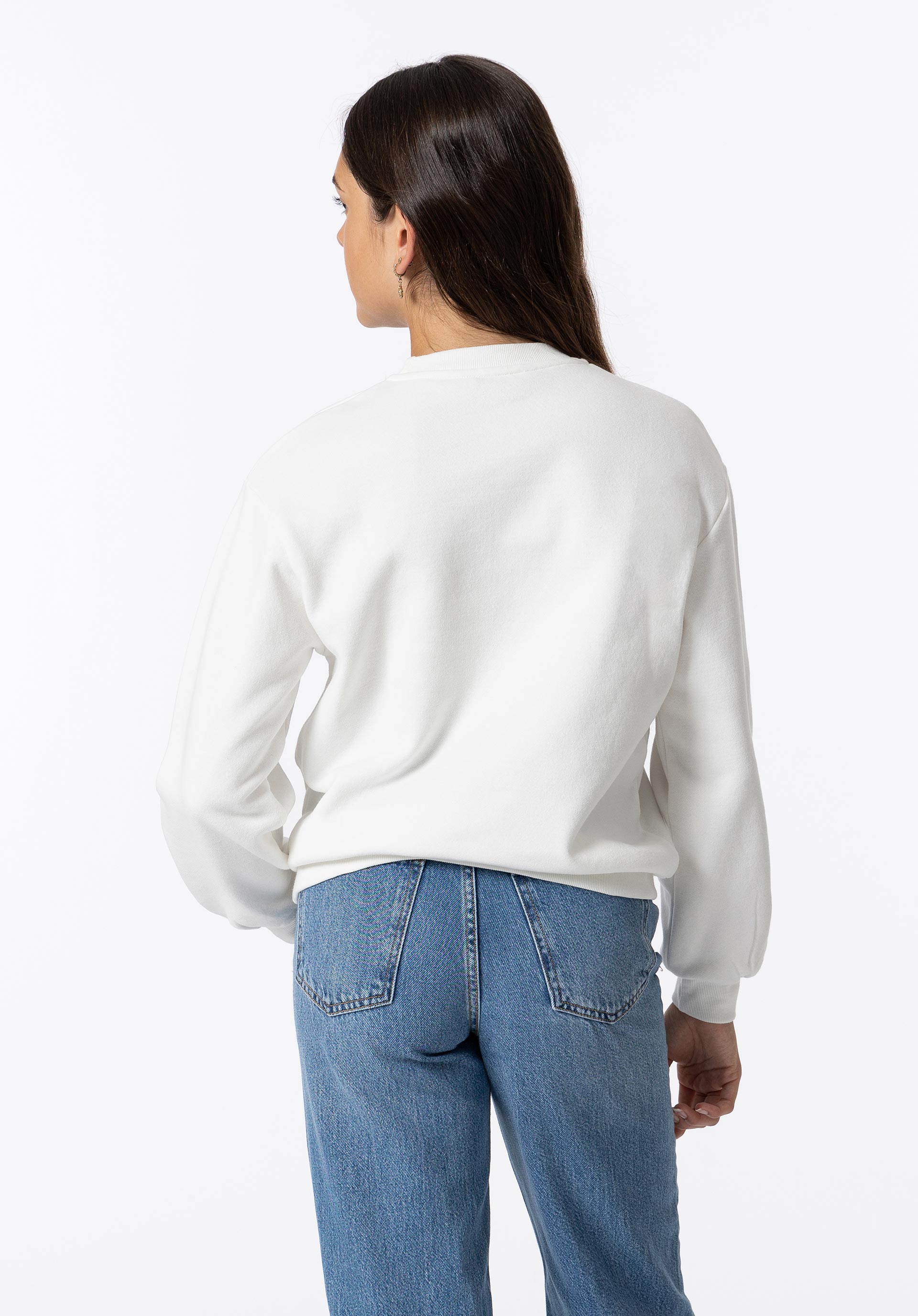 Sweatshirt com Estampado Frontal
