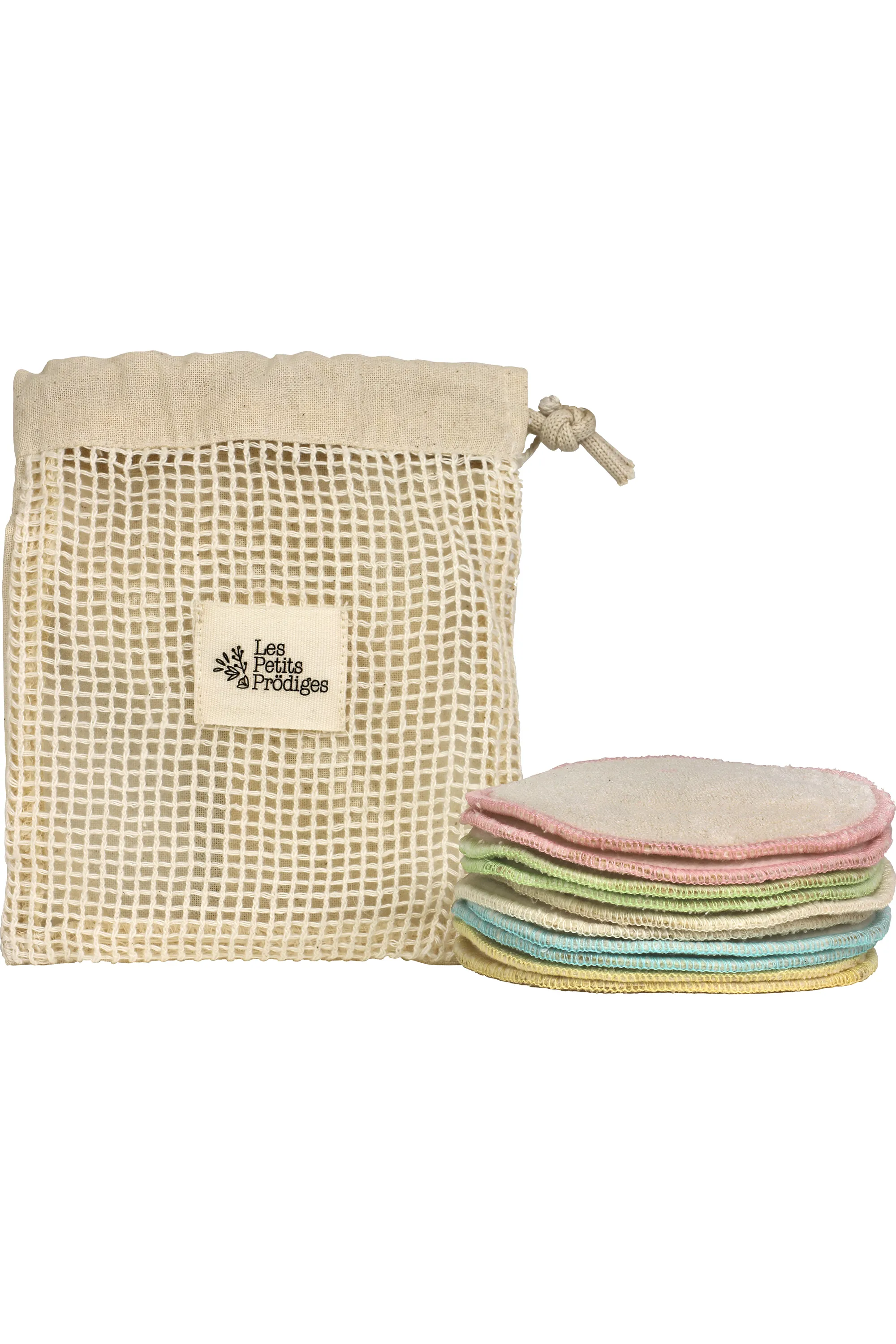 Les Petits Prödiges Lot de 10 cotons lavables & réutilisables-70 g