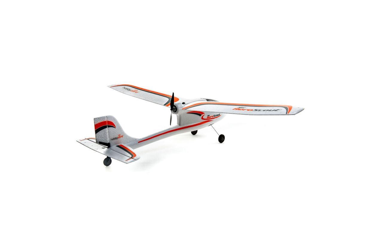 Flugzeug Mini Aeroscout RTF<br>Anfänger Modellflugzeug Komplettset im kompakten Format