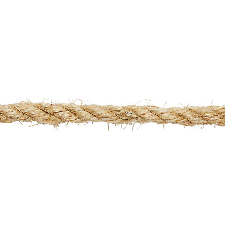 Corde torsadée en sisal DIALL ø4 mm, 10 m
