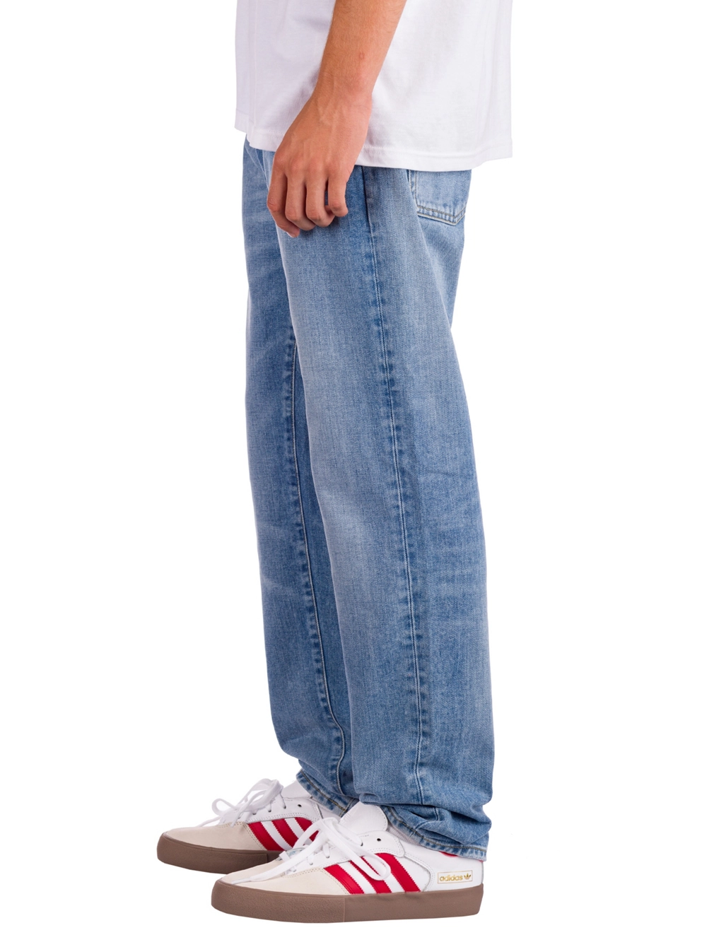 Carhartt WIP Klondike Jeans light used wash blue
