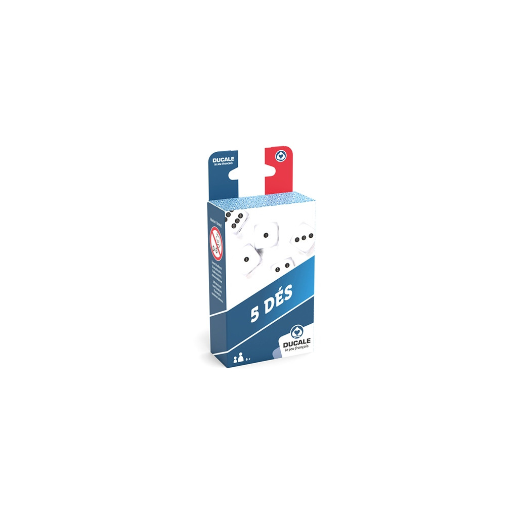 Yam's : Boite de 5 dés 18 mm