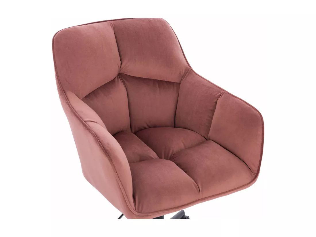 Chaise de bureau avec accoudoirs réglable en hauteur