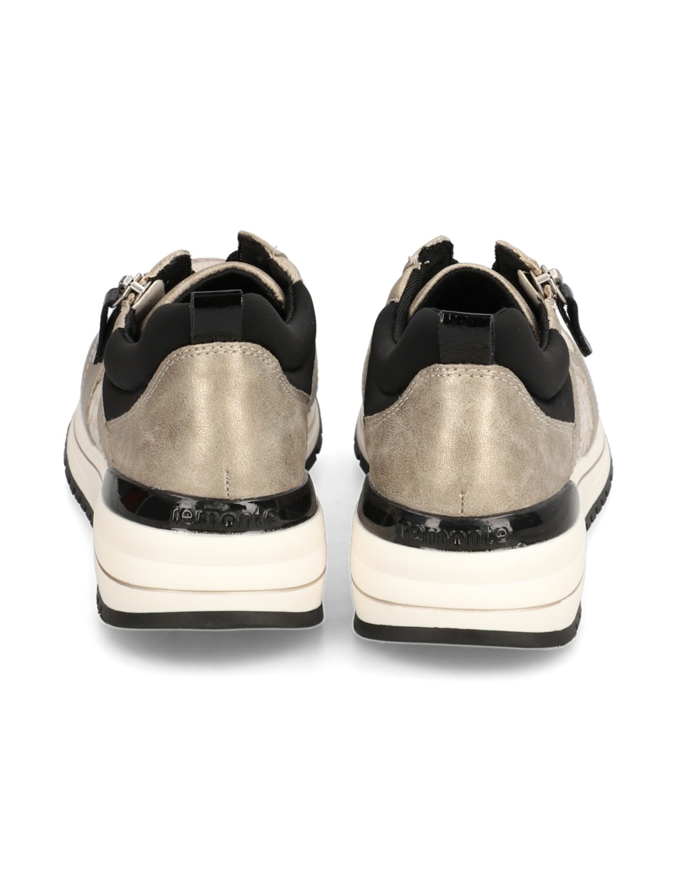Lederkombination Sneaker