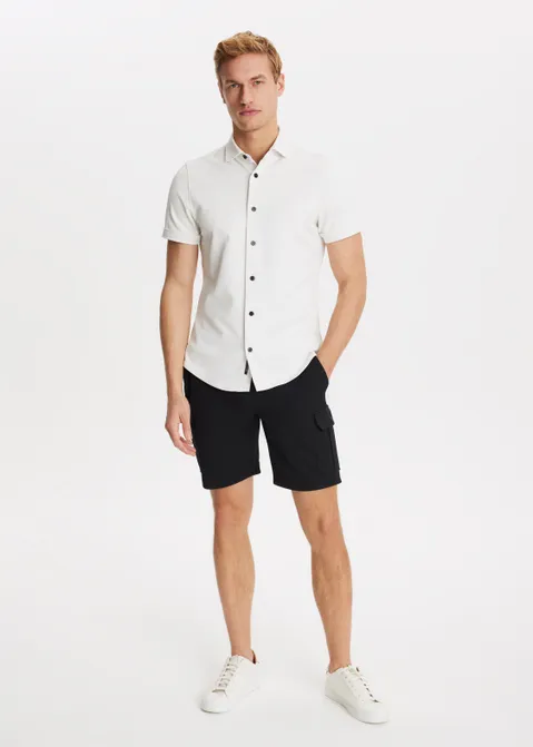 Cargo korte broek zwart (ZWART)