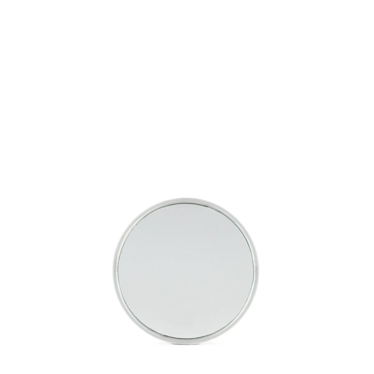 Miroir d'appoint avec ventouse 7.5cm chromé x12