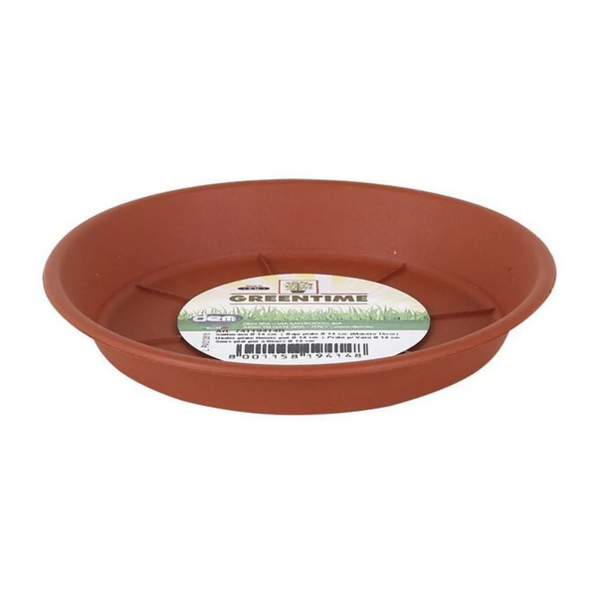 Totalcadeau Sous-pot Plastique Ã¸ 16 x 2 cm