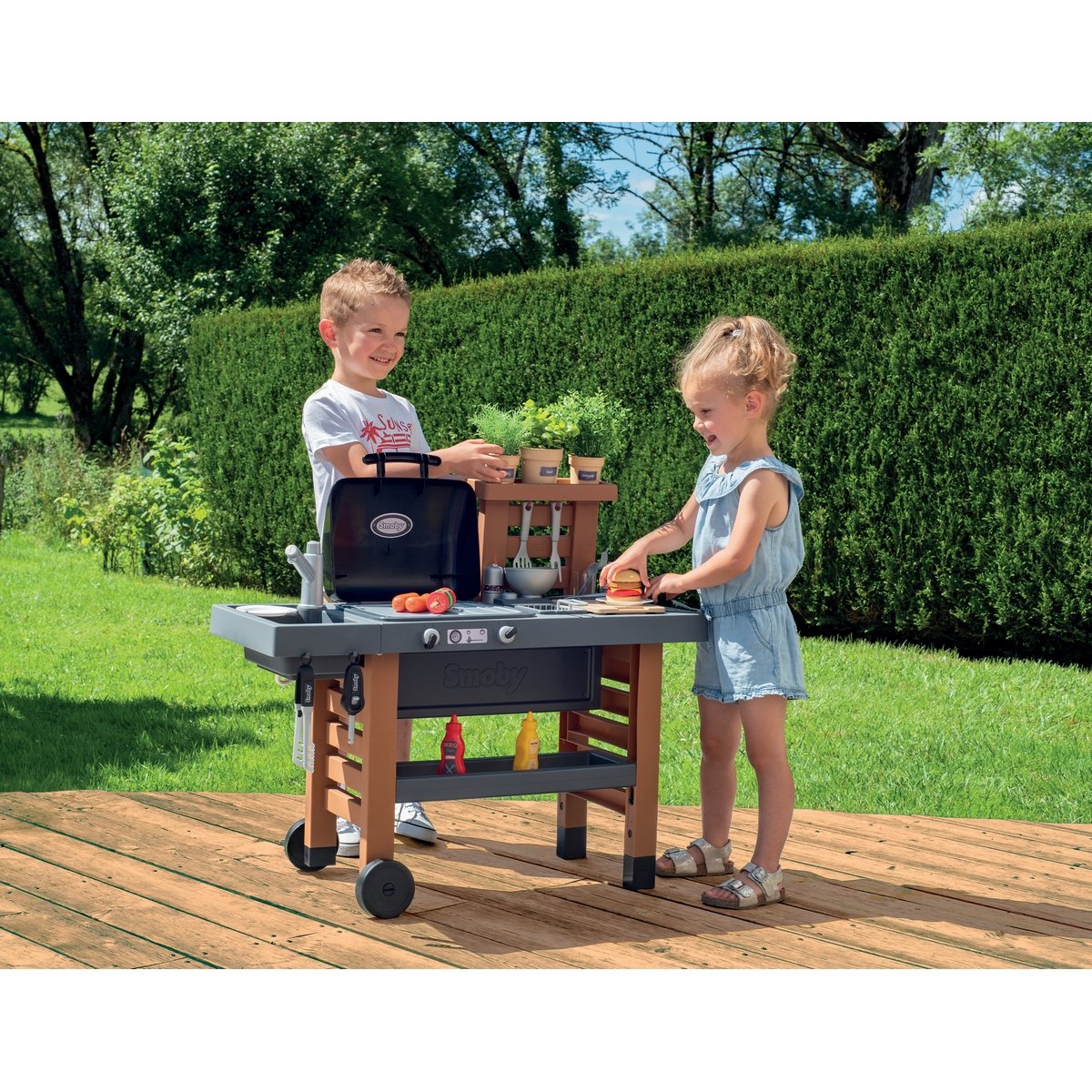 Barbecue Cuisine Garden Kitchen