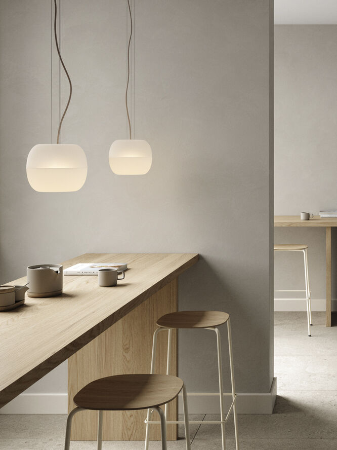 Nordic Tales Bright Malus - Crema Cable Beige & hvid