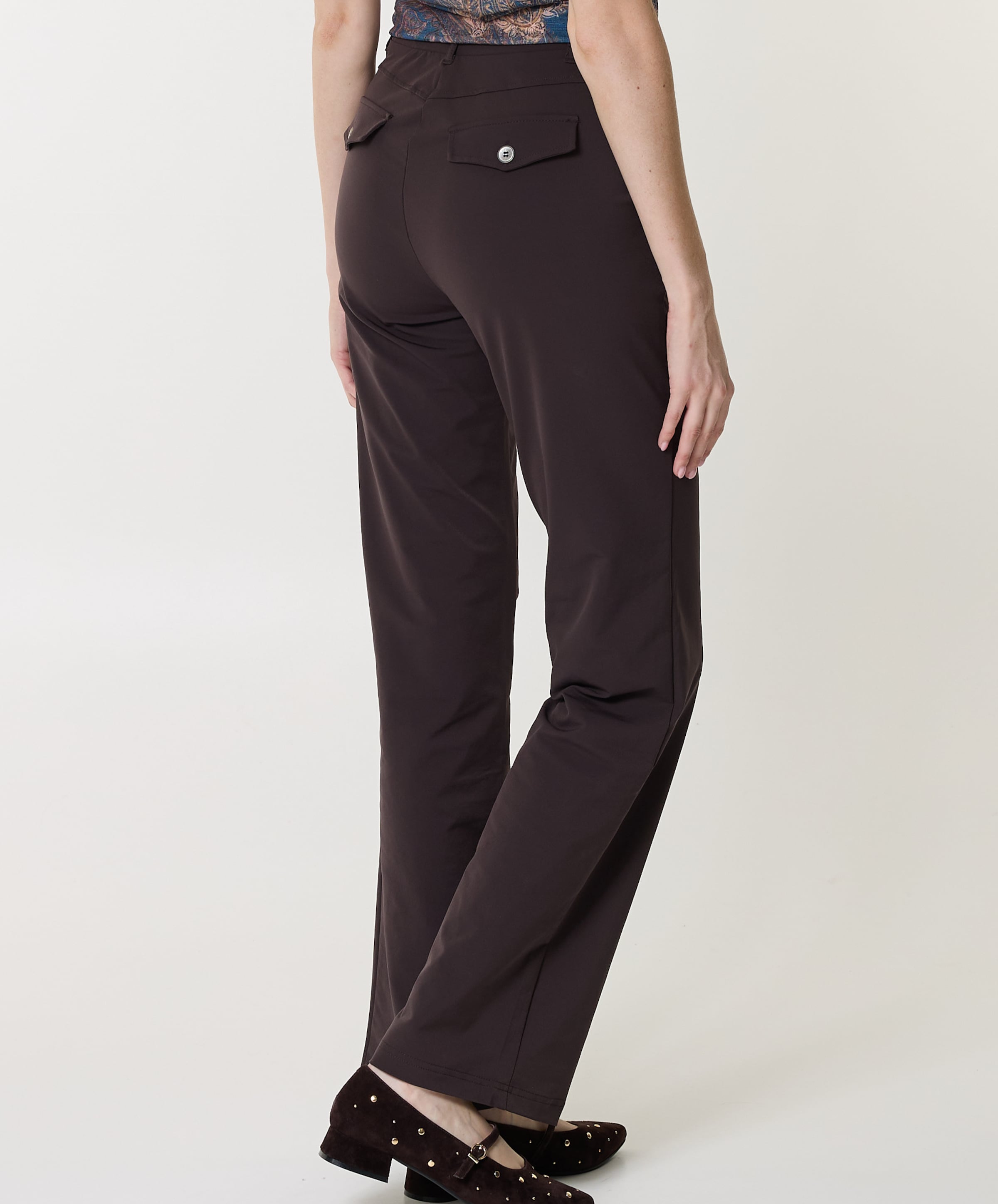 Dreamstar recht TRAVEL dames broek bruin