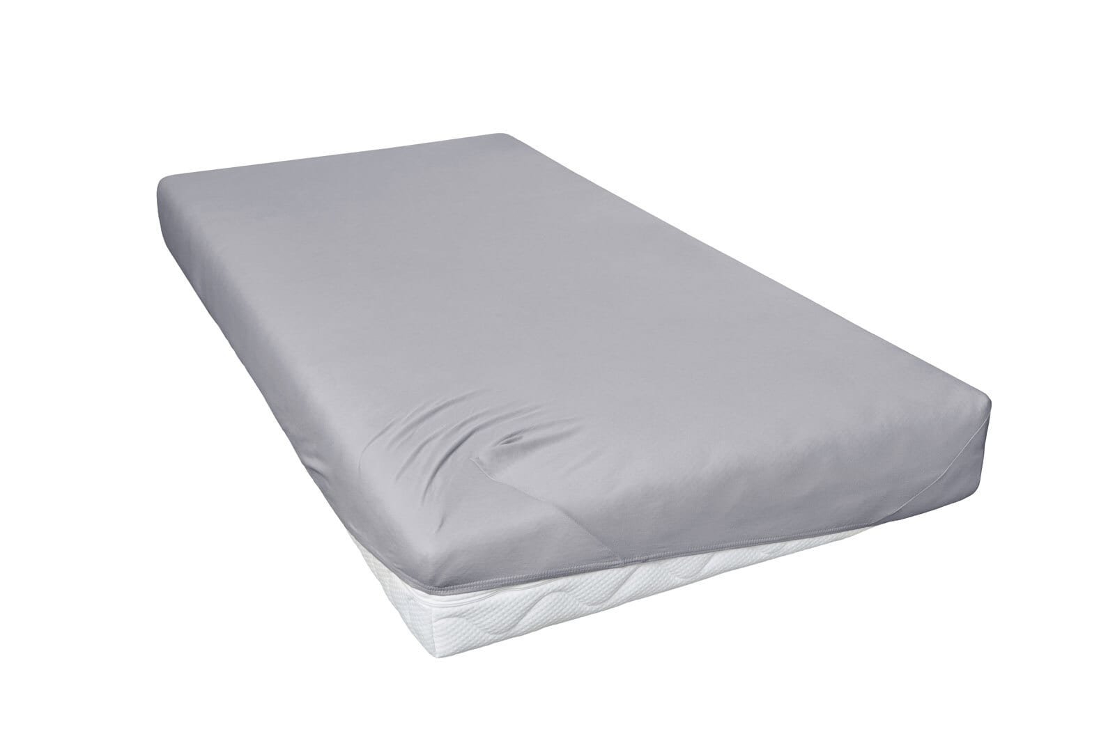 Vario Jersey-Spannbetttuch 90-100 x 200 cm granit