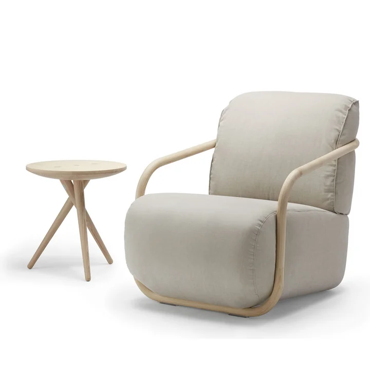 Thonet - 1025 Beistelltisch, Nussbaum geölt
