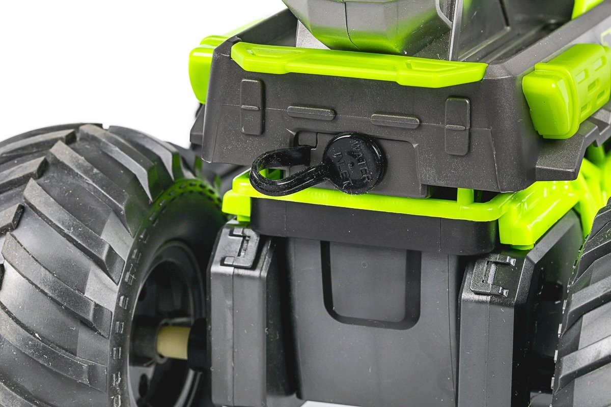 TEC-TOY - Water Shooting R/C car 2,4GHz, 7,4V 500mAh - Green (534646)