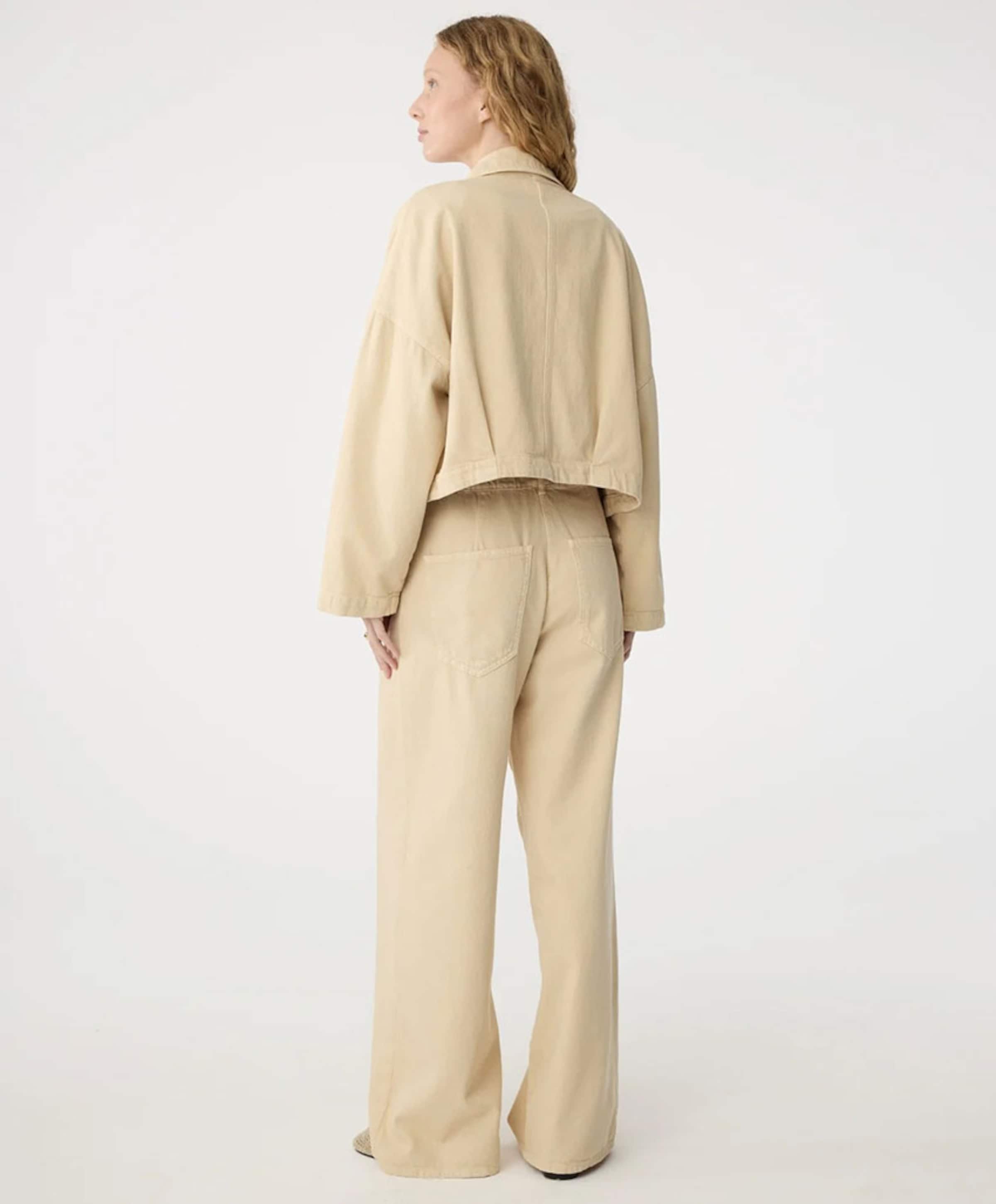 Knit-ted Dames jas beige