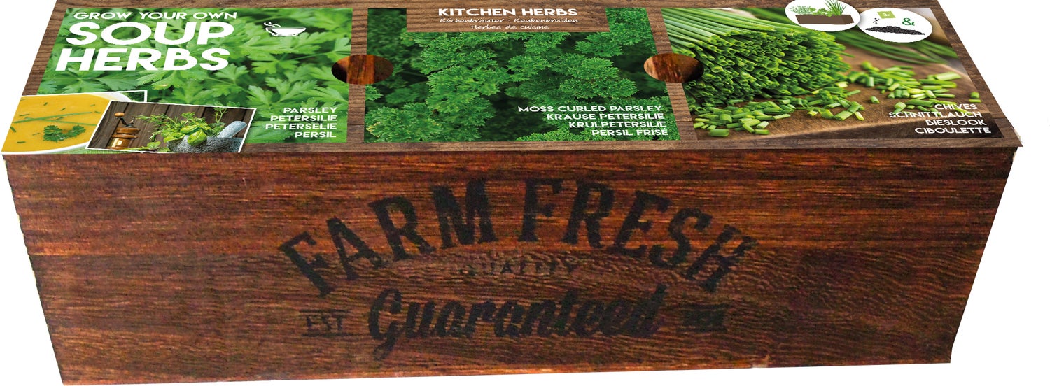 Florex kruidenzaden Farm Fresh soepkruidenbox