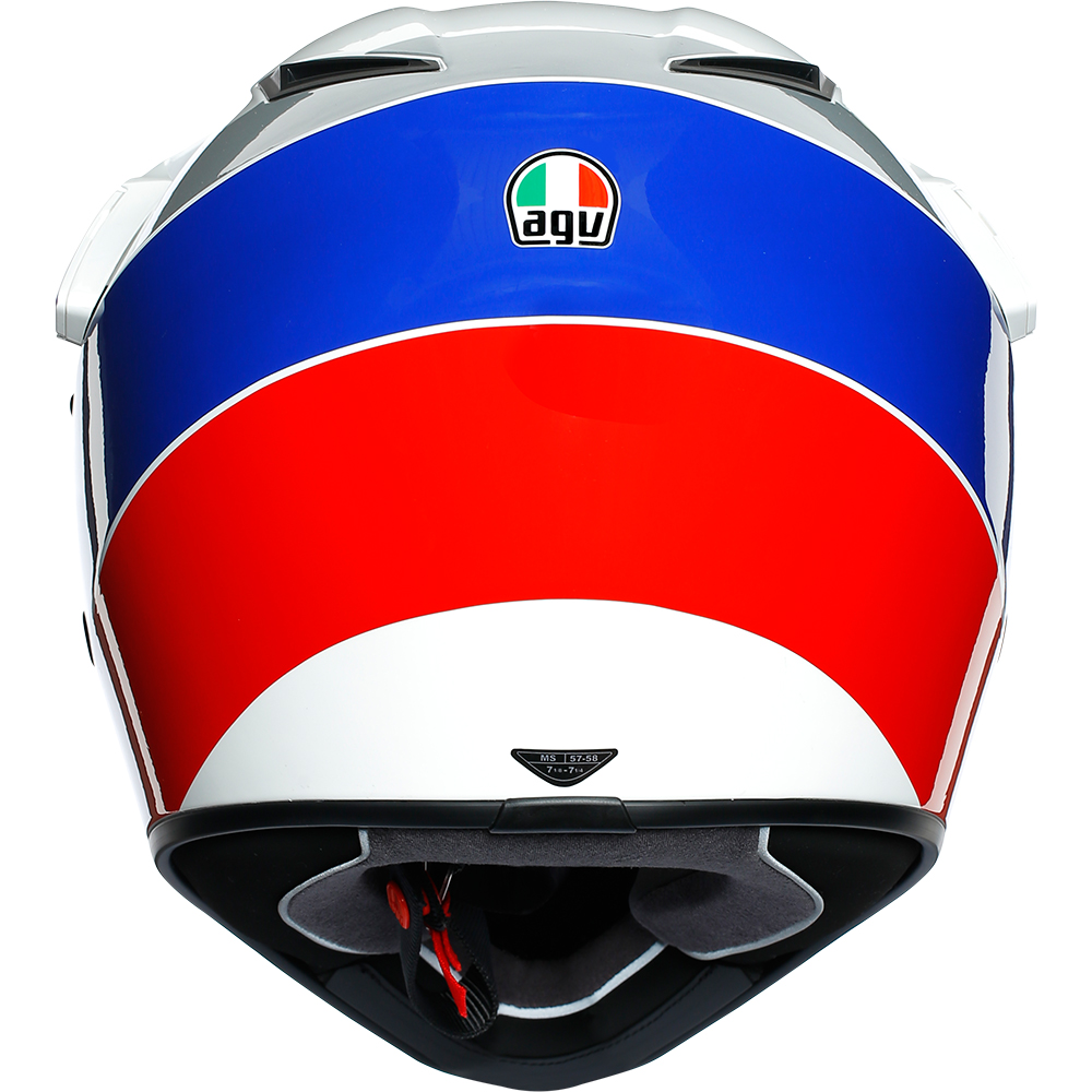 AGV - Casque AX9 Atlante Blanc / Bleu / Rouge