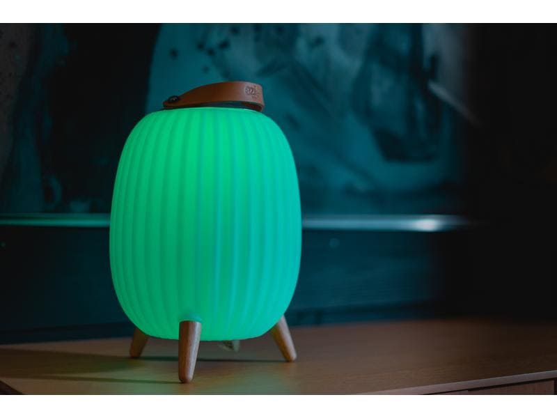 ezilight Laterne Ambiant M, Kabellose Bluetooth Musiklaterne