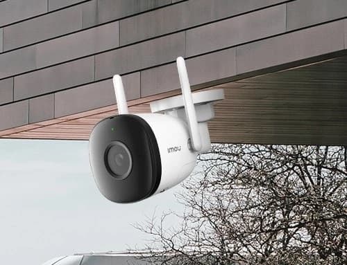 IMOU Bullet 2C overvågningskamera med indbygget Wi-Fi hotspot