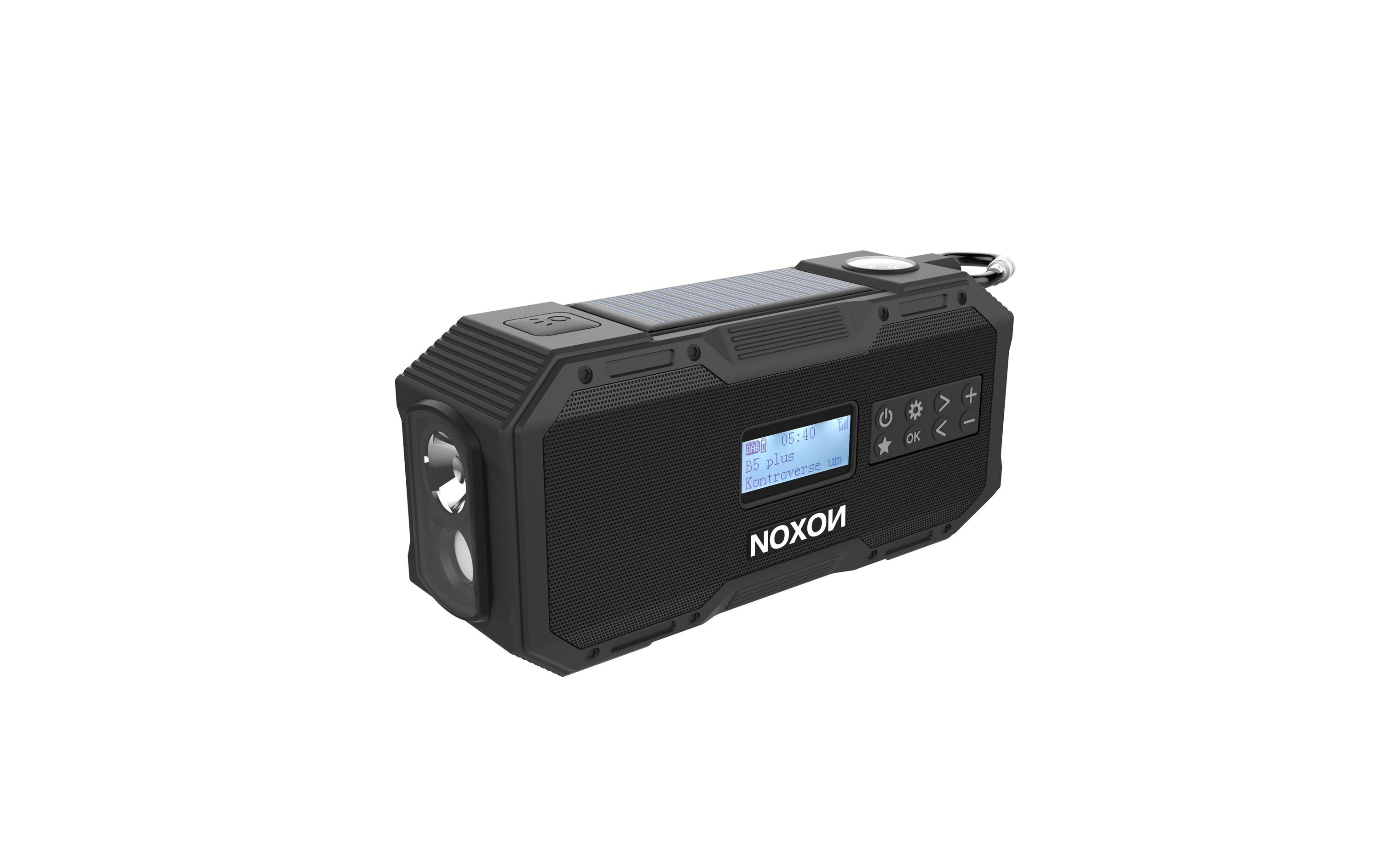 DAB+ Radio Dynamo Solar 411 SchwarzDAB+ Notfunk mit Bluetooth