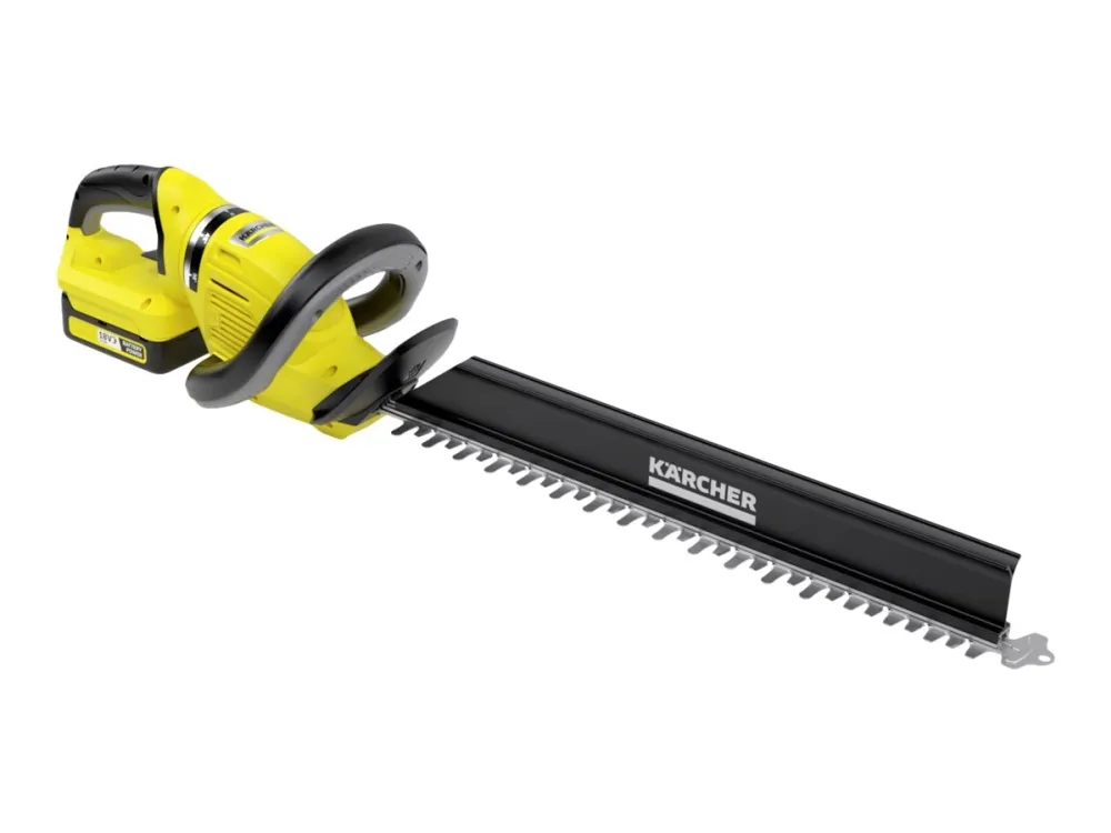 Kärcher HGE 18-50 - Hæktrimmer - ledningfri - 18 V - 2.5 Ah - 50 cm - tandmellemrum: 22 mm - 2.9 kg