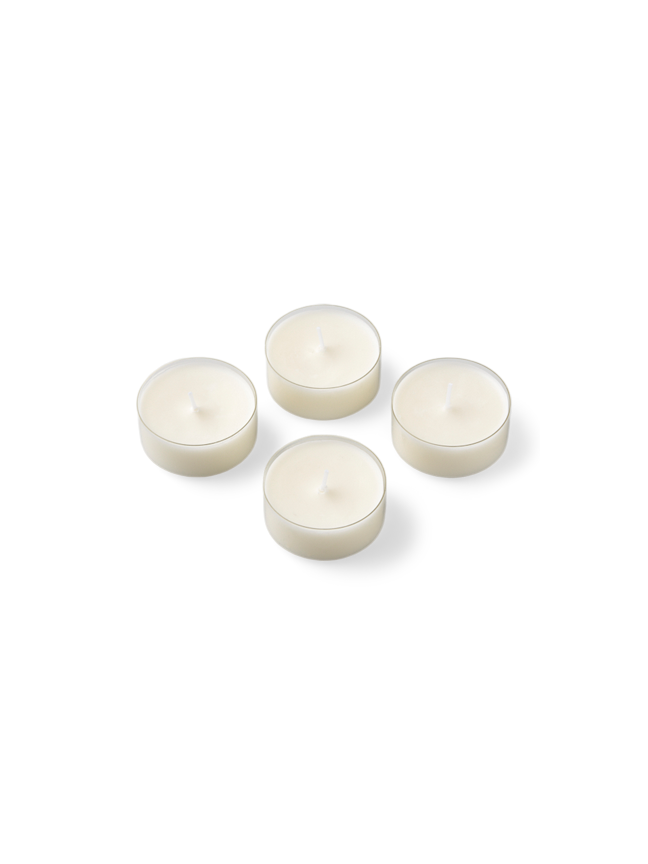 Store fyrfadslys | Paraffin. 4 stk. | White