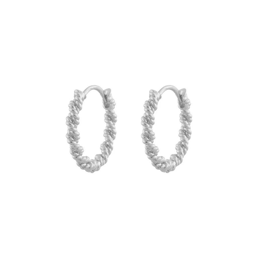 Snö Of Sweden Exibit Ring Ear Plain Silver 20mm