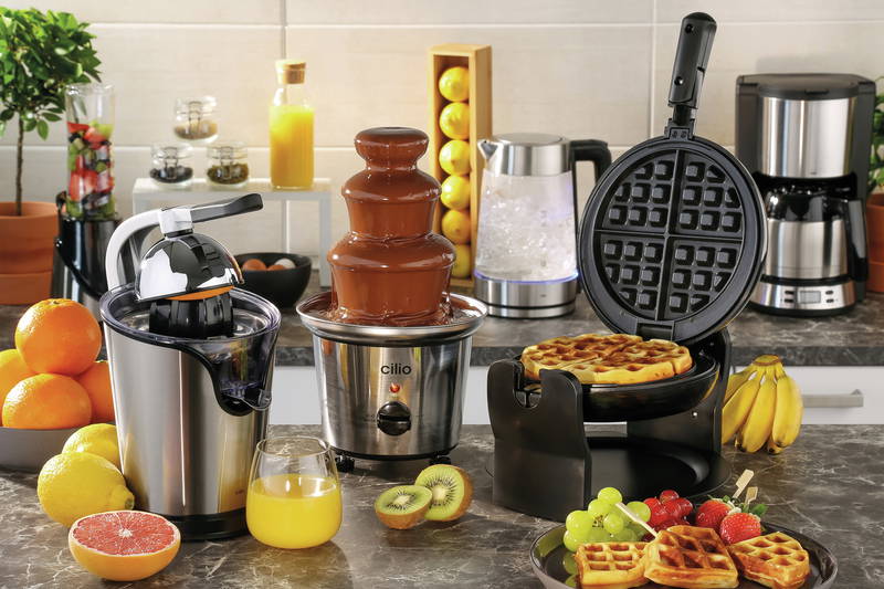 Cilio Waffeleisen drehbar