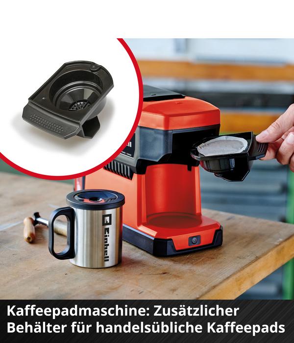 Einhell Akku-Kaffeemaschine TE-CF 18 Li-Solo