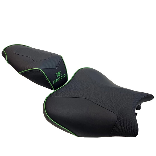 Bagster - Selle Ready Luxe Kawasaki Z900 (2020-2021) Noir / Vert
