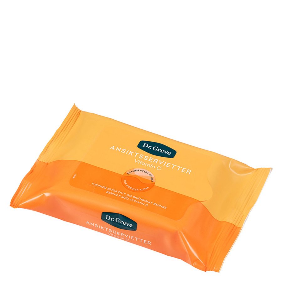 Dr. Greve Vitamin C Ansiktsservietter 20pcs