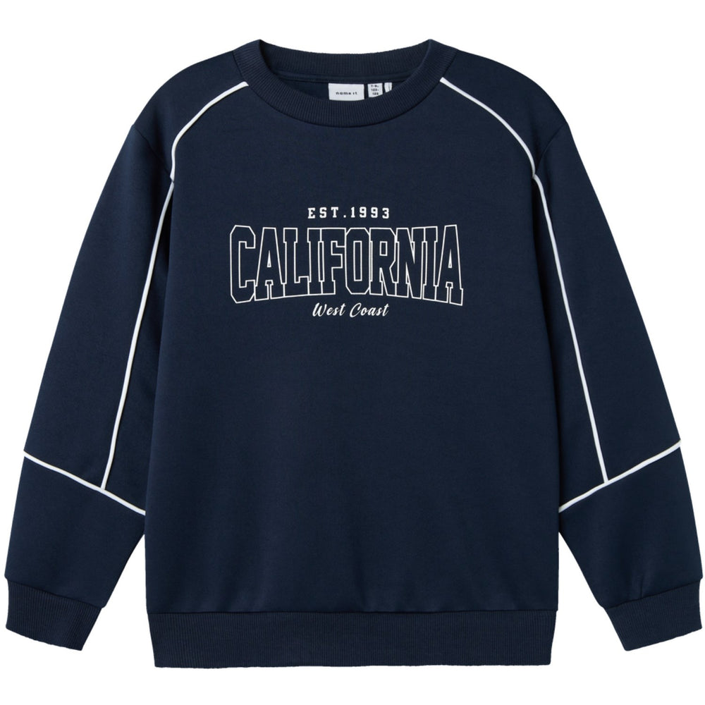 Køb Name It Navy Blazer Delto Regular Light Sweatshirt