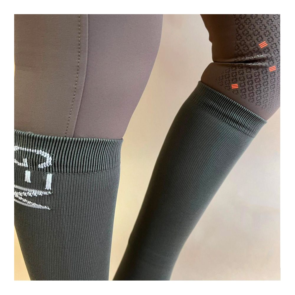 Gem WINTER - Chaussettes équitation kaki