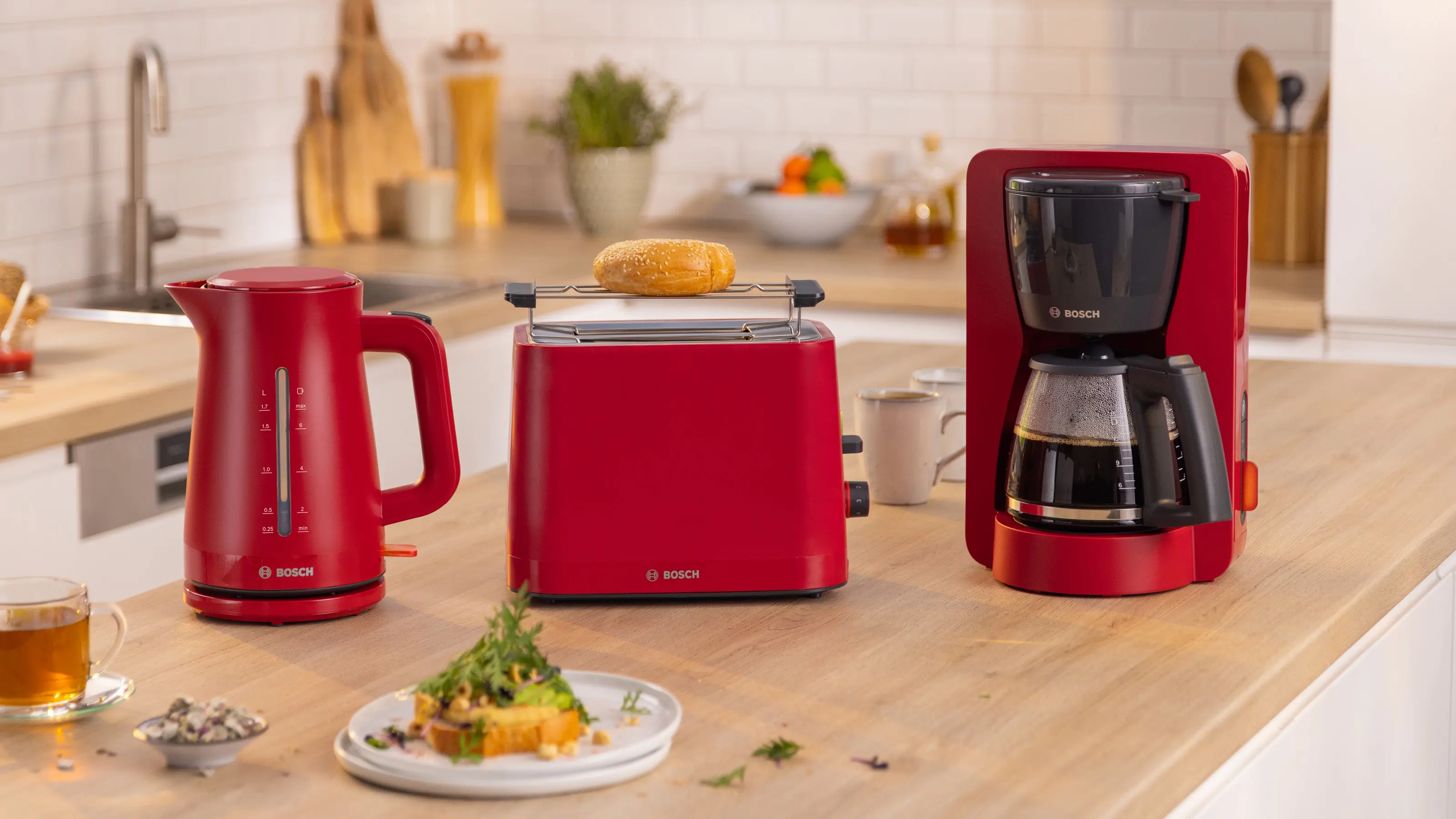 Koffiezetter MyMoment Rood TKA3M134