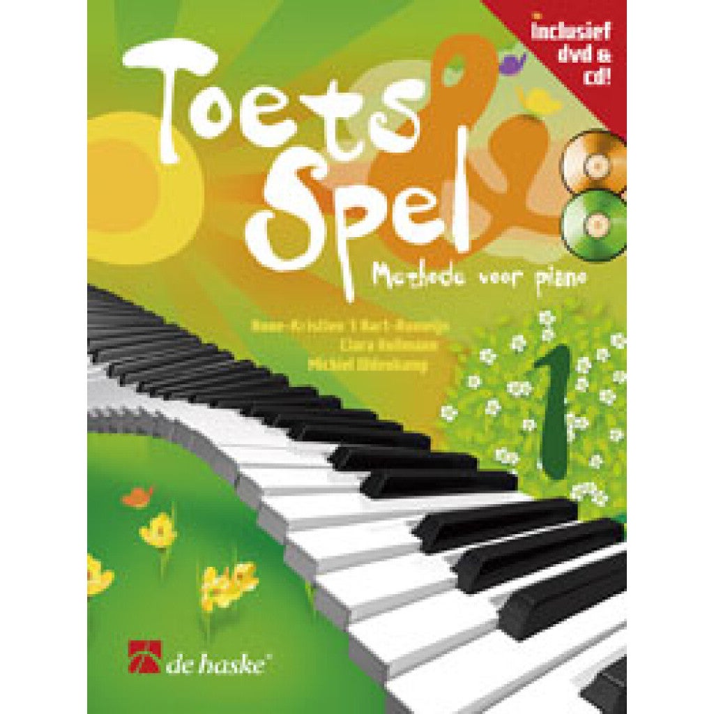 De Haske Toets & Spel 1 methode voor piano