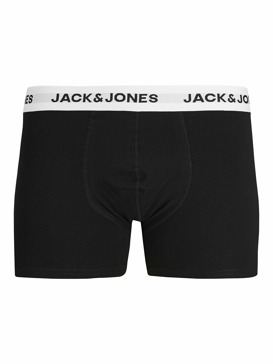 JACK & JONES<br>Conjunto de 5 cuecas boxer lisas