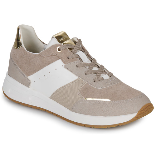 Geox - D BULMYA - Beige / Blanc / Doré